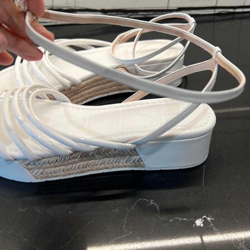 White Louise et Cie White Sandals